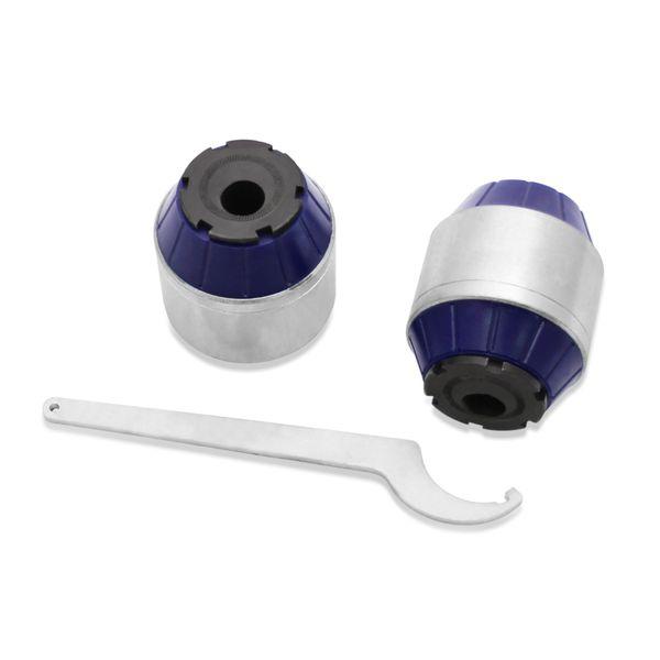 SuperPro 2015 Ford Mustang EcoBoost Premium Front Radius Arm Caster Adjustable Bushing Set sprSPF4737K WO店