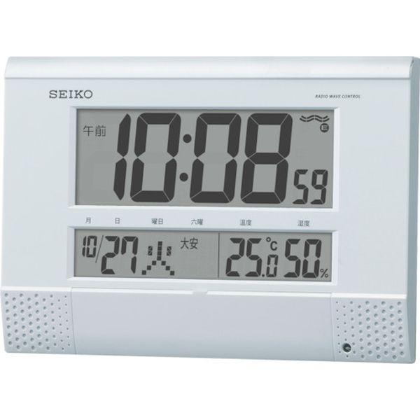 セイコータイムクリエーション(株) SEIKO プログラムチャイム付き電波時計 SQ435W-TN WO店