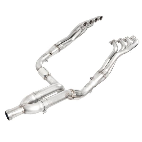 Stainless Works 2007-13 Chevy Silverado/GMC Sierra Headers 1-7/8in Primaries High-Flow Cats Y-Pipe sswCT07HCATY WO店