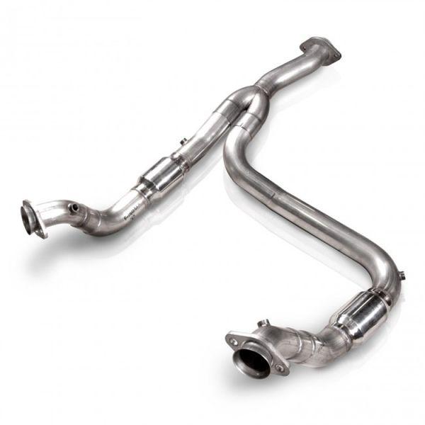 Stainless Works 2011-14 F-150 3.5L 3in Downpipe High-Flow Cats Y-Pipe Factory Connection sswFTECODPCAT WO店