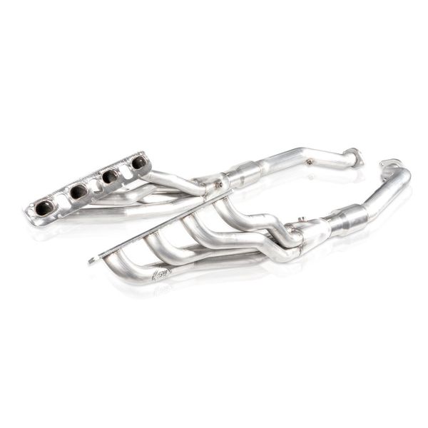 Stainless Works 2018 Jeep TrackHawk 6.2L Headers 1-7/8in Primaries High-Flow Cats 3in Leads sswJEEP1862HCAT WO店