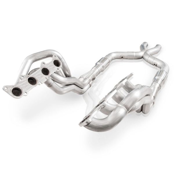 Stainless Power 2011-14 Mustang GT Headers 1-7/8in Primaries High-Flow Cats 3in X-Pipe sswSM12HCATX WO店