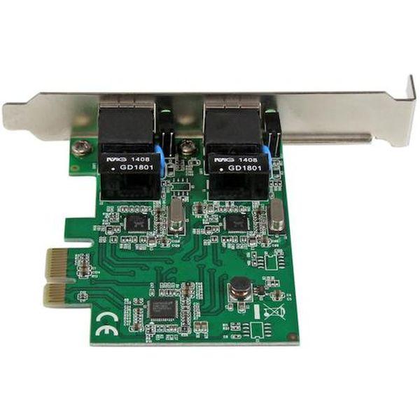 LANカード/PCIeE/x1/2x RJ45/10/100/1000Mbps/Win ＆ Mac ST1000SPEXD4-TN WO店_3