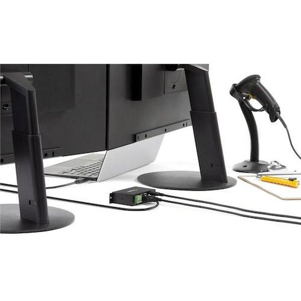 USBハブ/USB 2.0/USB-A - 4x USB-A/産業用メタル筐体/DIN・壁面 ST4200USBM-TN WO店_2