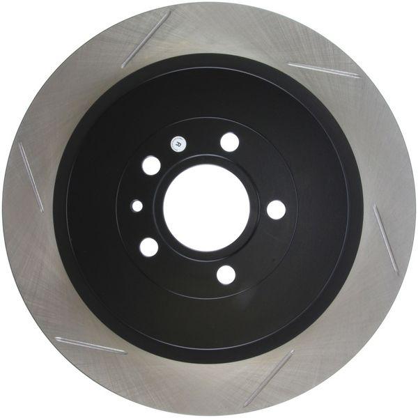 StopTech Premium High Carbon 13-14 Ford Mustang/Shelby GT500 Right Rear Disc Slotted Brake Rotor sto126.61105SR WO店