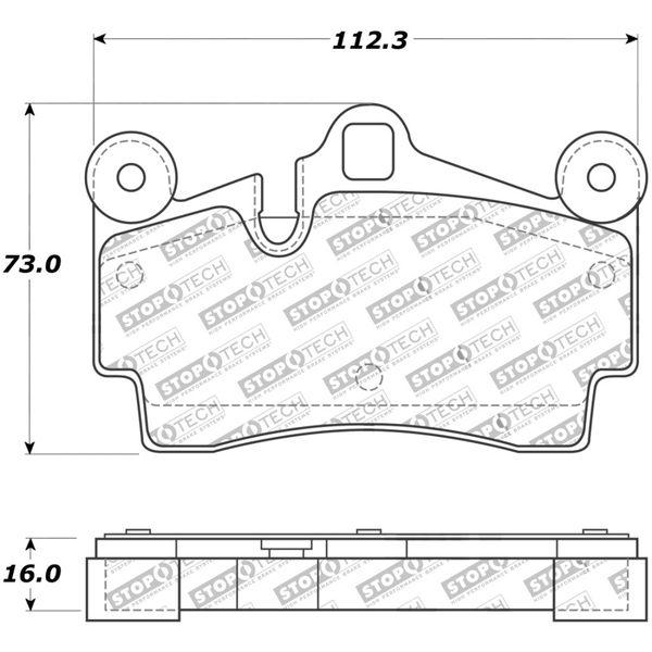 StopTech Street Touring Brake Pads sto308.09780 WO店