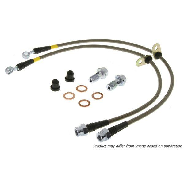 StopTech 02-08 Audi A4 Quattro Rear Stainless Steel Brake Line Kit sto950.33502 WO店