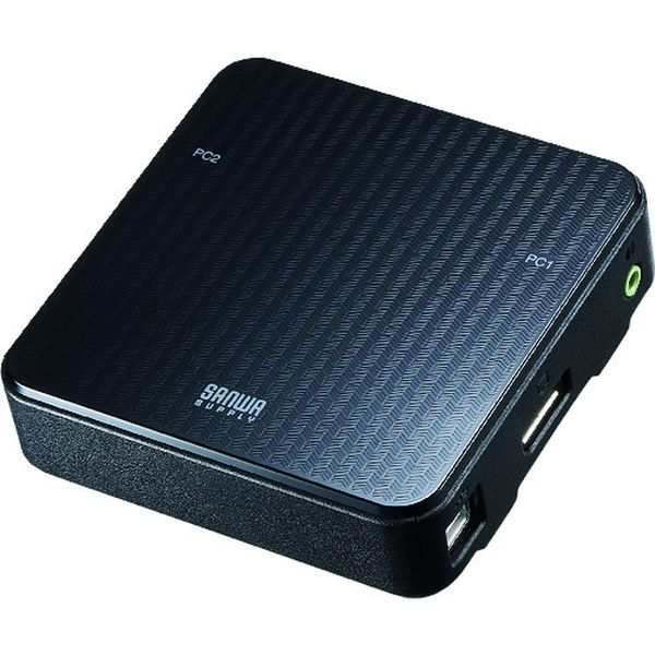 SWKVM2WDPU  DisplayPort対応手元スイッチ付きパソコン自動切替器(2：1) SW-KVM2WDPU WO店の通販は 42,864円