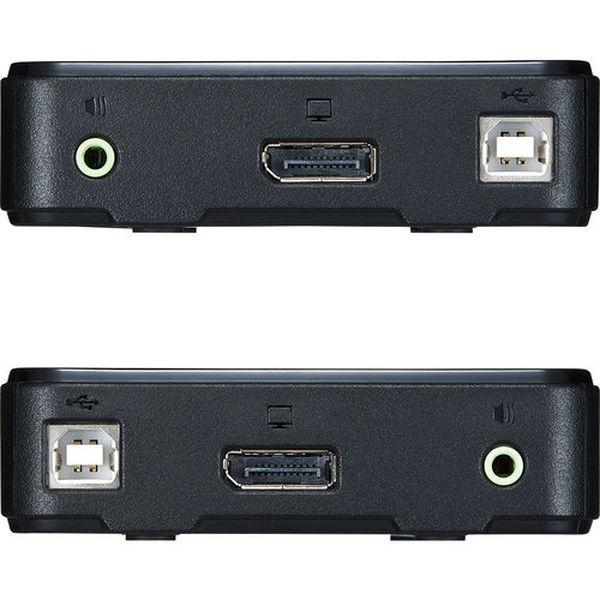 SWKVM2WDPU DisplayPort対応手元スイッチ付きパソコン自動切替器(2：1) SWKVM2WDPU-TN WO店_2