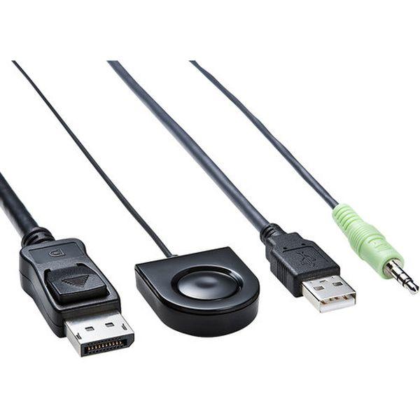 SWKVM2WDPU DisplayPort対応手元スイッチ付きパソコン自動切替器(2：1) SWKVM2WDPU-TN WO店_4