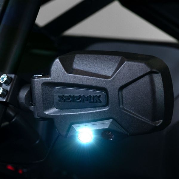 Seizmik 04+ Can Am/ Hon/ Kaw/ Pol/ Yam Pursuit Night Vision LED Mirror - 2 in. Clamp Pair szm18087 WO店