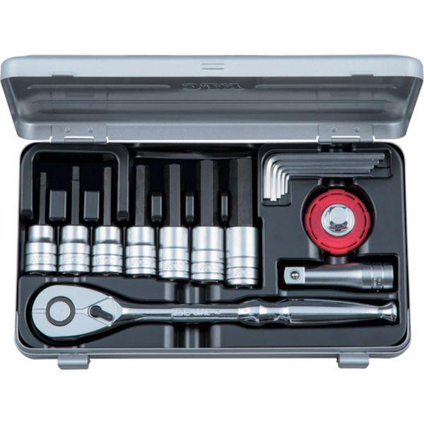 京都機械工具(株) KTC 12.7sq.ヘキサゴンビットソケットレンチセット TBT415HX-TN WO店