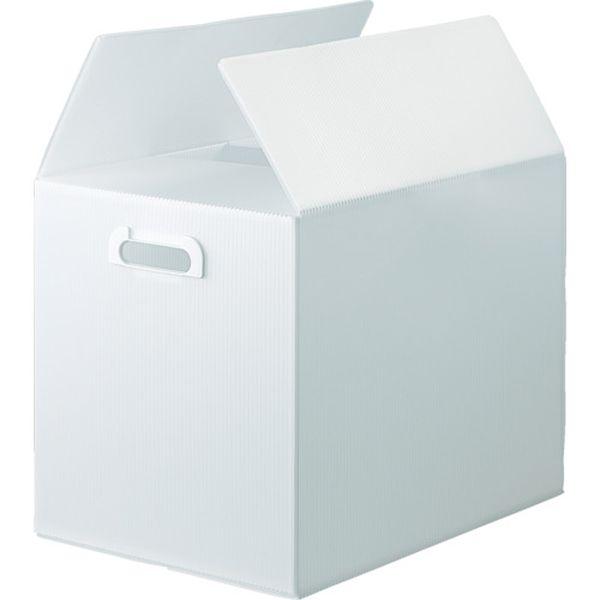 TDPA35TM ダンボールプラスチックケース 5枚セット A3サイズ 取っ手穴あき 半透明 TDPA35TM-TN WO店
