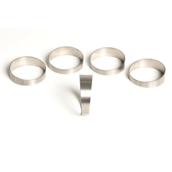 Ticon Industries 1.75in 45 Degree 2.3D/4.025in CLR LR 1.2mm/.047in Wall Titanium Pie Cuts - 5pk tic109-04501-0004 WO店