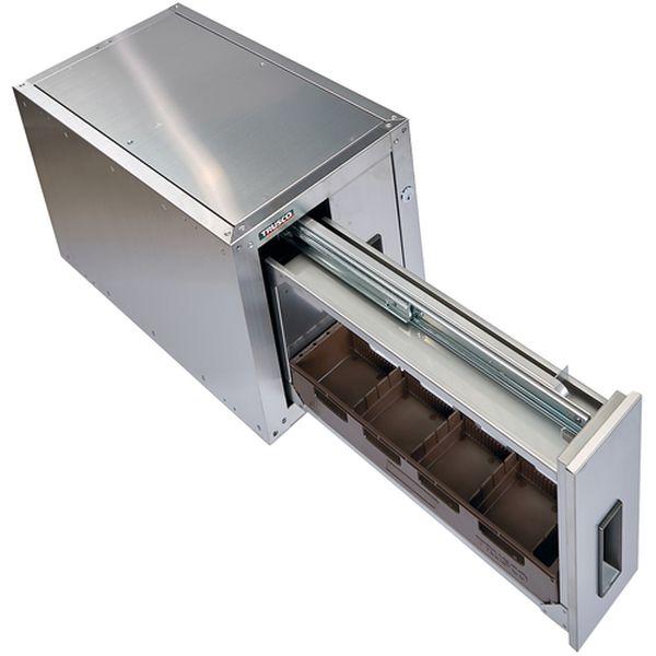 TKS2 トラスコ中山(株) TRUSCO 小型耐震薬品庫 500ml瓶用 330X600XH364 TKS-2 WO店_2
