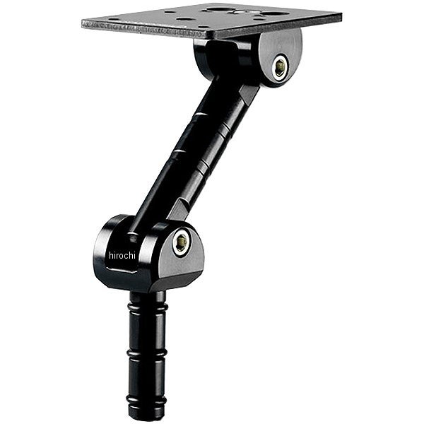 キジマ テックマウント 2G ステムマウントキット ユニバーサル 96年-13年 ホンダ、ヤマハ、スズキ、BMW 63mm 黒 1個 TM-10105M WO店