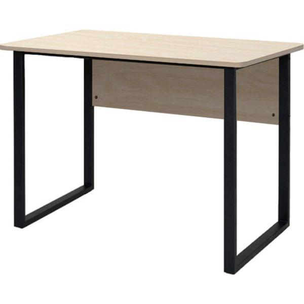 TRLD1060NAA トラスコ中山(株) TRUSCO 平机 木目天板黒脚 W1000×D600×H700mm TRLD1060-NAA WO店