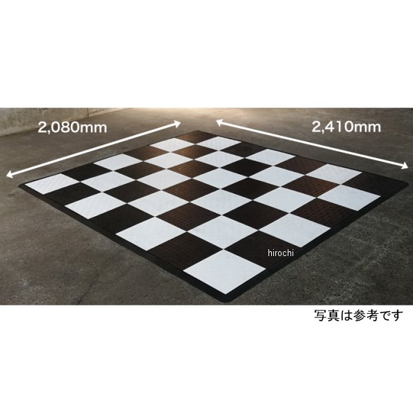 テックタイル TECTile Bike-2セット 2,080mm×2,410mm ライトグレー/クリーム TT-GRG0003-LGR-CM WO店_1