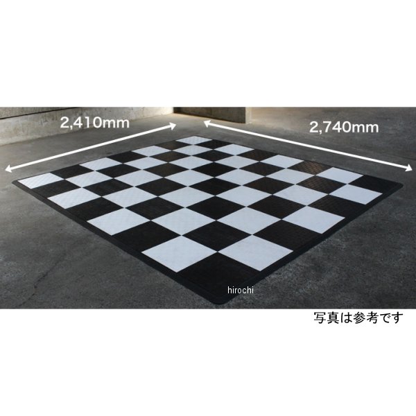 テックタイル TECTile Bike-2Lセット 2,410mm×2,740mm 赤/青 TT-GRG0004-RD-BL WO店_1