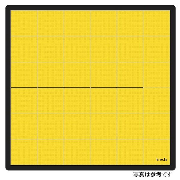 TECTile テックタイル Bike-1Lセット 1枚目カラー：ネイビーブルー(16枚) / 2枚目カラー：オレンジ(16枚) テックタイル TECTile 3小間セット 2,740mm×9,010mm 白⁄ネイビー