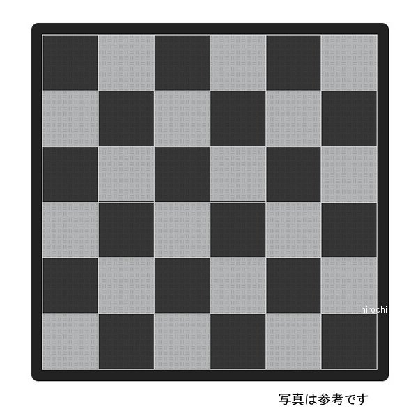 テックタイル TECTile Car-Sセット 2080mm×4060mm 黒/ライトグレー TECTILE-GARAGE0005-BK-LGR WO店
