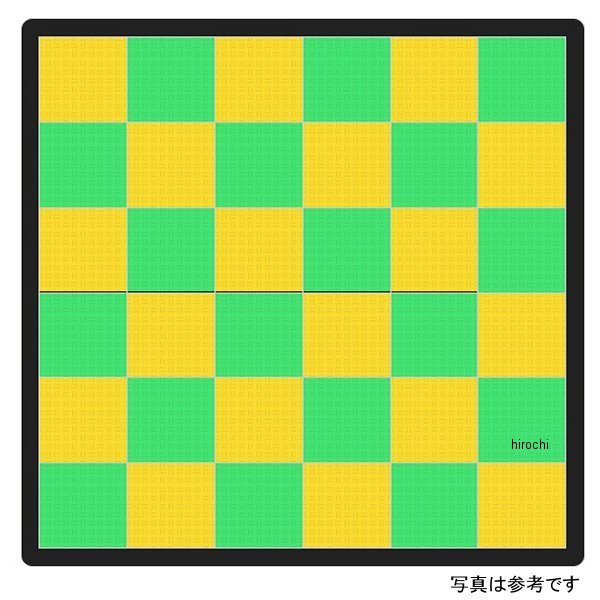 テックタイル TECTile Car-Lセット 3,400mm×6,040mm 黄/緑 TECTILE-GARAGE0007-YE-GN WO店