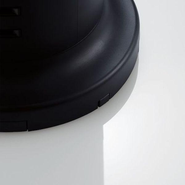 TTU021220BK タワー型タップ 12個口 雷サージ付 ホコリ防止シャッター付 固定可能 2.0m ブラック TTU021220BK-TN WO店