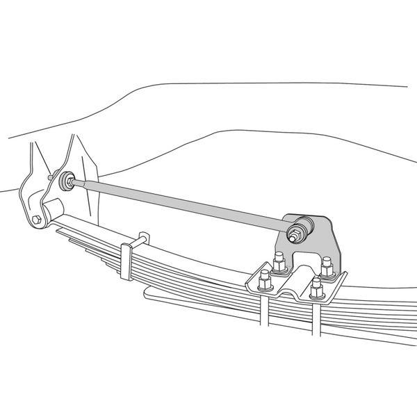 Tuff Country 94-02 Dodge Ram 2500 4wd Traction Bars Pair tuf30997 WO店