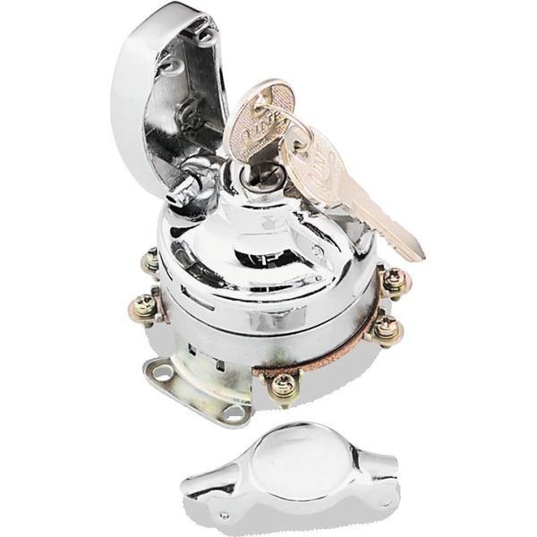 Twin Power 73-95 FL and Softail Electronic Fat Bob Ignition Switch Replaces H-D 68462-64 71501-73 twp490573 WO店