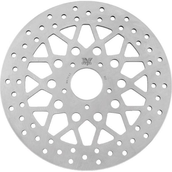 Twin Power 08-13 FLH FLT 08-16 FLHR 06-17 Dyna Front 11.8 Solid