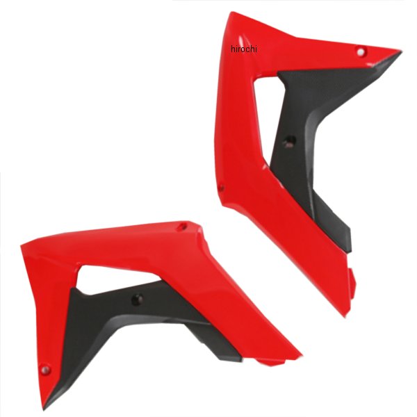 UFO PLAST ユーフォープラスト シュラウド CRF450R、CRF250R 赤/黒 WO店