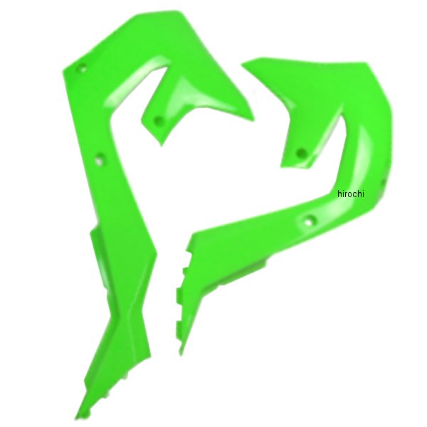 UFO PLAST ユーフォープラスト シュラウド 19年以降 KXF450 緑 WO店の通販は