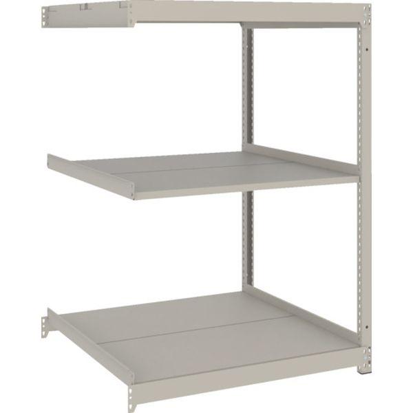 スチールラック 薄型ラック(耐荷重100Kg)900×595×H1200 3段連結 ネオグレー ネオグレー UL4363B-TN WO店