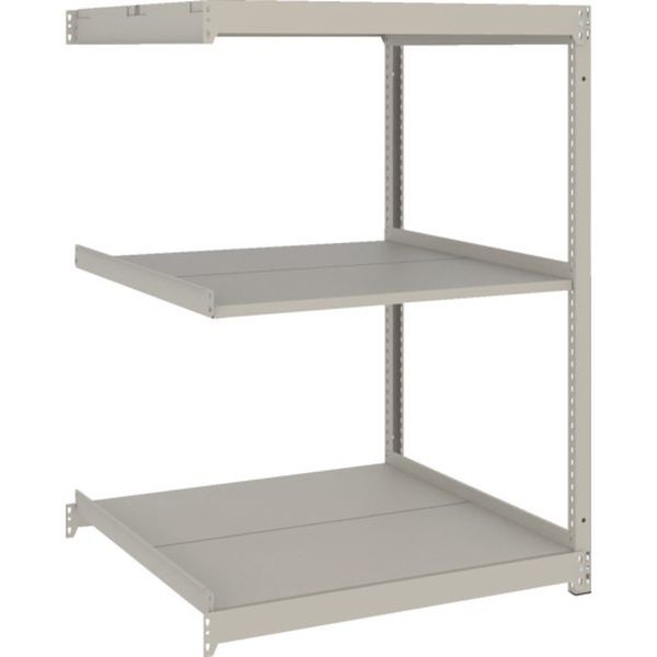 スチールラック 薄型ラック(耐荷重100Kg)1200×595×H1200 3段連結 ネオグレー ネオグレー UL4463B WO店の通販は