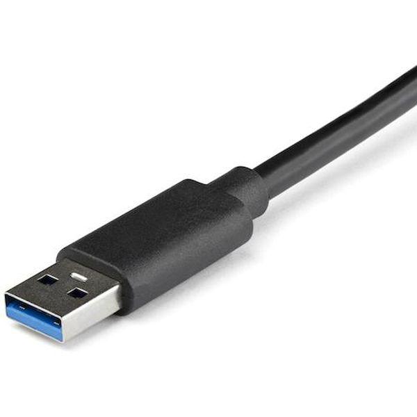 LANアダプター/USB 3.0/2x RJ45/10/100/1000 Mbps/ブラック USB32000SPT-TN WO店_2