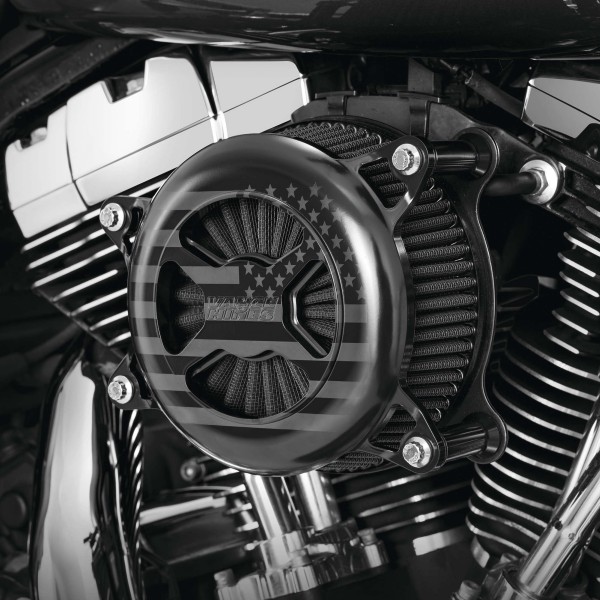バンス＆ハインズ エアクリーナー VO2 アメリカ 08年-16年 FLH、FLT 黒 VH5042-TR WO店