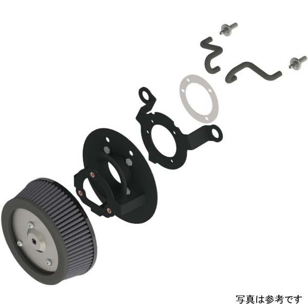バンス＆ハインズ VO2 ネイキッド エアフィルター ハーレー ソフテイル VH5046-TR WO店 43,967円