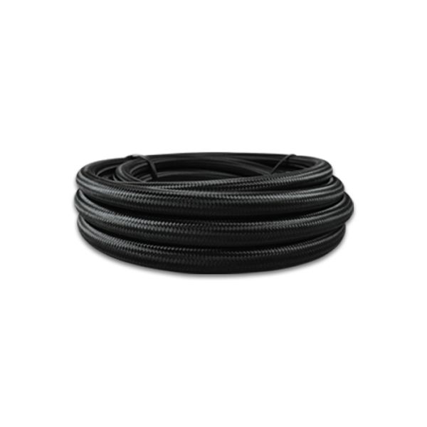 Vibrant -8 AN Black Nylon Braided Flex Hose (150 Foot Roll) vib12008 WO店