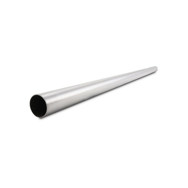 Vibrant 2.25in OD 304 Stainless Steel Brushed Straight Tubing vib13388 WO店 16,161円