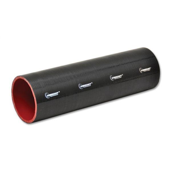 Vibrant 4 Ply Reinforced Silicone Straight Hose Coupling - 2.75in I.D. x 12in long (BLACK) vib27131 WO店