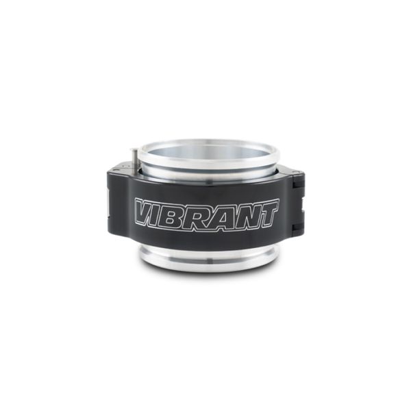Vibrant 2.50in O.D. Aluminized HD 2.0 Clamp Assembly - Anodized Black vib32515 WO店