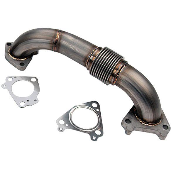 Wehrli 01-04 Chevrolet 6.6L Duramax LB7 2in Stainless Passenger Side Up Pipe w/Gaskets (Twin Turbo) wcfWCF100648 WO店