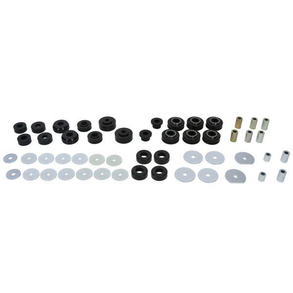 Whiteline 1965-1970 Chevrolet Bel Air Body Mount Bushing Set whlW93562 WO店
