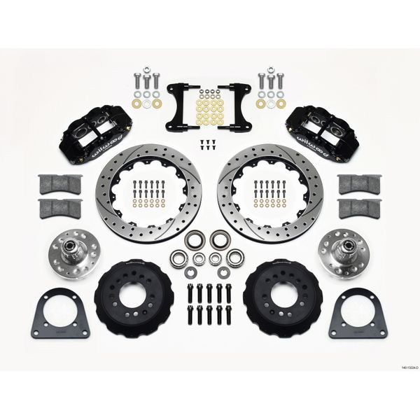 Wilwood Narrow Superlite 6R Front Hub Kit 12.88in Drilled TCI-IFS 71-78 (Pinto Based) wil140-13224-D WO店