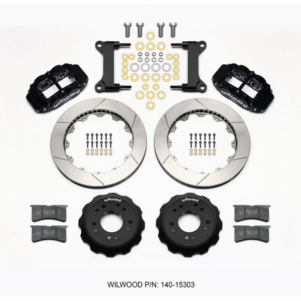 Wilwood Narrow Superlite 6R Front Hat Kit 13.06 63-87 C10 w/ Wilwood Pro Spindles wil140-15303 WO店