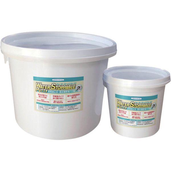 (株)ヘルメチック ヘルメチック 多用途不乾性止水パテ剤 ウォーターストッパブルパテ 1kg WSBP1-TN WO店
