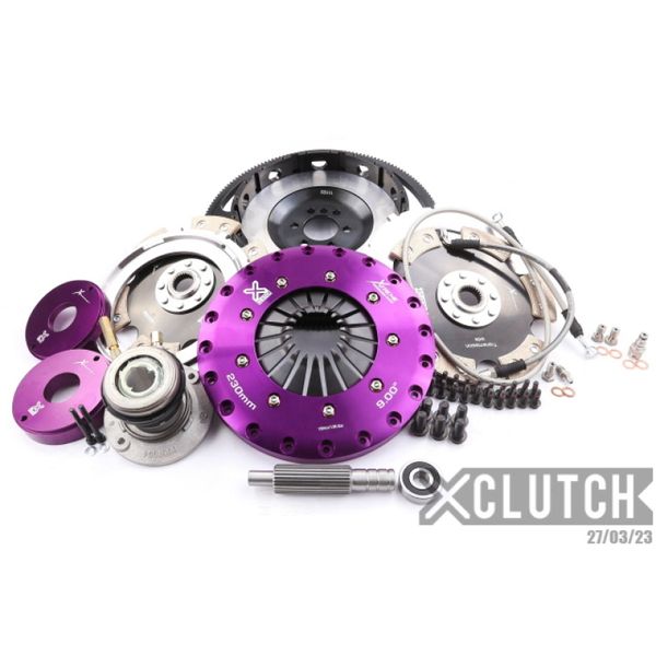 XClutch 10-15 Chevrolet Camaro 6.2L 9in Twin Solid Ceramic Clutch Kit xclXKGM23639-2E WO店