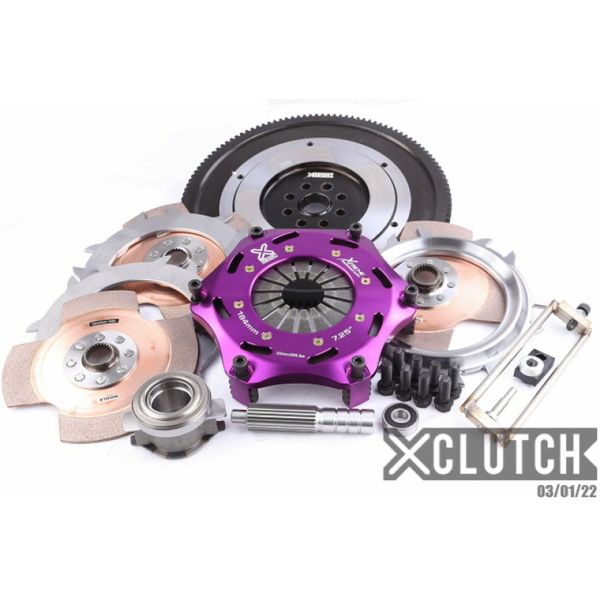 XClutch 15-21 Subaru WRX STi Base 2.5L 7.25in Triple Solid Ceramic Clutch Kit xclXKSU18521-3E WO店