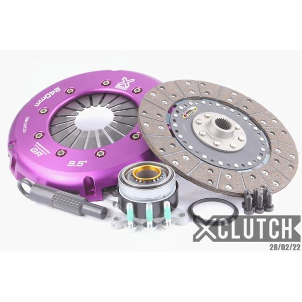XClutch 23-24 Toyota GR Corolla Morizo Edition 1.6L Stage 1 Solid Organic Clutch Kit xclXKTY24447-1G WO店