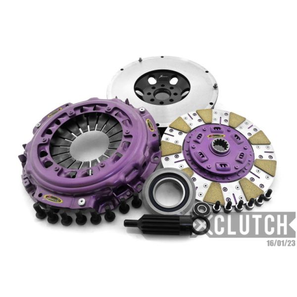 XClutch 93-95 Toyota Supra Twin Turbo 3.0L Stage 2 Cushioned Ceramic Clutch Kit xclXKTY25502-1C WO店